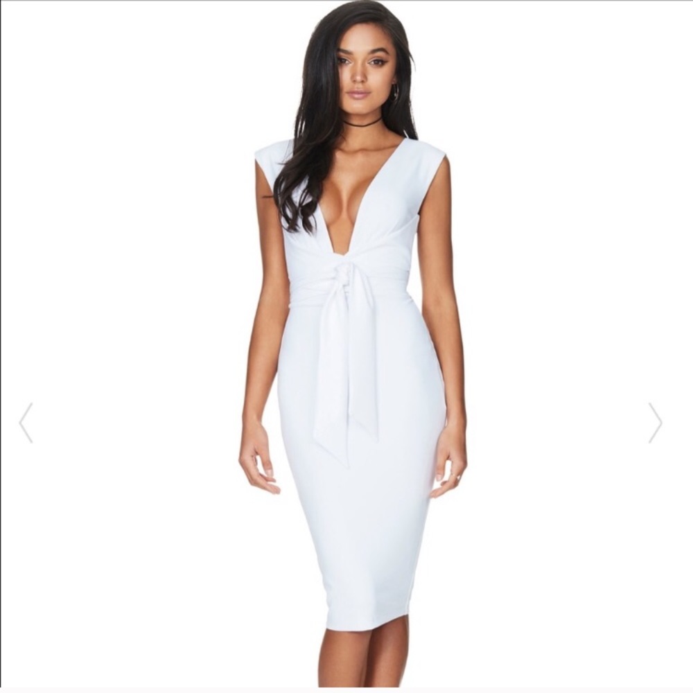 Nookie White Royal Midi- S